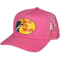 Pikkukuva 1 / 2: Snabb shopping Bass Pro Shop Herr Trucker Hat Mesh Cap - Justerbar Snapback-stängning - Perfekt för jakt och fiske