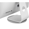 Miniatyrbillede 1 af 5: 2024 360 graders rotationsskærm drejelig base, sølv aluminiumlegering computerskærm drejeskive stativ, roterende drejelig base til Imac-skærm drejelig stativ