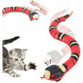 Interactive Cat Toy, Intelligent Snake, Moving, Rechargeable, Automatically Detects Obstacles and Escapes-FA-