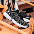 Miniatyrbillede 3 af 5: Herrsneakers Andas løbesko Mode Damesportssko 04 Sort Black 45