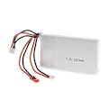 Miniatyrbilde 5 av 5: Lipo-batteri 2S 7,4V 2000mAh 8C Lipo-batteri for FrSky TARANIS Q X7 2,4G