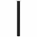 Miniatyrbillede 4 af 5: vidaXL Justerbare bordben 2 stk. 710 mm-1100 mm Sort '-PO-' Black Svart