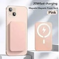 Miniatyrbillede 4 af 4: 10000mAh bærbar trådløs oplader Macsafe ekstra reserve eksternt magnetisk batteripakke Power Bank til iPhone 13 14 15 Pro white
