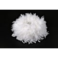 Miniatyrbilde 5 av 5: Fjærlett lampeskjerm for taklampe. Fluffy lampe - Perfekt