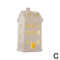 Ceramic Christmas Villages with LED Lighting-FY-