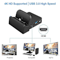 Miniatyrbilde 4 av 4: Nintendo Switch Dock, Bærbar Nintendo Switch TV-dock, Erstatning for Offisiell Nintendo Switch Dock
