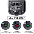 Miniatyrbillede 3 af 5: Reservedelelader kompatibel med Black & Decker 9,6v 12v 14,4v 18v Nicad Nimh batteri Hpb18-ope Hpb18 Hpb14 Hpb12 Hpb96 244760-00 A1718 Fsb18