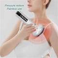 Miniatyrbilde 1 av 5: Elektrisk Gua Sha-massasjeapparat med 12 Sugstyrker, Stålkuler, Negativt Trykk, Kopping, Meridianmassasje, Skraping, Hvit