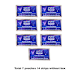 Miniatyrbilde 1 av 5: 3D White Tannblekingsstrips Professional Effects Bleker Tenner, White Luxe 7 par