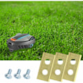 Pikkukuva 4 / 5: 30-pack titanersättningsblad för Worx Landroid Robot Lawn