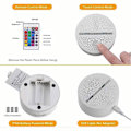Miniatyrbillede 6 af 8: 3D Fortnite LED-natlampe 7 farver skiftende skrivebordslampe touch & fjernbetjening hjem rum dekorationer Swiftie fans julegave fødselsdagsgaver A
