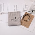 Miniatyrbilde 5 av 5: 2 stk søsterarmbånd i rustfritt stål, matchende armbånd, gave til mor og datter, hjerteformede armbånd med hull