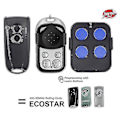 Miniatyrbilde 2 av 5: Hormann Ecostar Rse2 Rsc2 433 MHz Fjernkontroll Rullekode Ecostar Rsc2-433 Rse2-433 Mhz Fjernkontroll