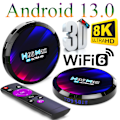 Miniatyrbild 1 av 5: Android TV Box H96 MAX RK3528 2.4G/5.8G WiFi6 BT5.0 8K Video LED Set Top TV Box Amyking Market Amyking Market (157) 4GB/32GB 4GB/32GB 4GB/32GB UK plug