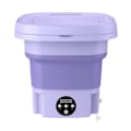Pikkukuva 3 / 5: Kokoontaitettava pesukone alusvaatteille ja sukille, kannettava monitoiminen vaatepesukone, Noble Purple Noble Purple UK plug