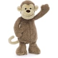 Miniatyrbilde 4 av 5: [QD] Jellycat - Teddybjørn - Bashful Monkey Vakker Baby Teddybjørn Egnet fra Fødselen - M