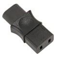 Miniatyrbillede 1 af 5: IEC320 C8 til IEC320 C9 Adapter C8 Han til C9 Hun Konverter Strømkonverteringskontakt AC 250V 6A 1500W