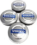 Volvo 02- 64MM 4-pack Centerkåpor Volvo Silver i en one size