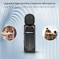 Miniatyrbillede 4 af 5: 2 stk. Trådløse Lavaliermikrofoner til iPhone iPad Android med Opladningsetui 7H Clip-on Reversmikrofon Trådløs