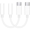 Miniatyrbillede 2 af 4: (2:a) USB-C til AUX 3,5 mm adapter til Samsung hovedtelefoner