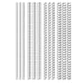 Invisible Spiral TPU Ring Size Adjuster Set 12 pcs, Transparent 10cm Ring Reducer for Easy DIY Fit-FY-
