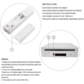 Pikkukuva 4 / 5: 2 kpl langattomia ohjaimia ja Nunchuck Wii- ja Wii U -konsolille - WELLNGS
