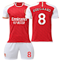 Miniatyrbild 1 av 2: 23-24 Arsenal Hemma Martin Ødegaard tröja nummer 8 24