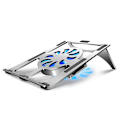 Miniatyrbillede 2 af 5: Udenrigshandel Ny Computer Radiator Skrivebord Kontor Foldbar Løftende Computer Køleholder Aluminium Legering Beslag