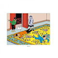Miniatyrbillede 3 af 3: Tintin - Målarbok - Blå Lotus Multicolor