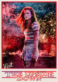 A3 Print - Stranger Things - Max Mayfield Multicolor