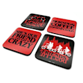 Miniatyrbillede 1 af 2: Underlägg - Stranger Things - Coaster set Multicolor