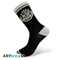 Pikkukuva 1 / 3: HARRY POTTER - Strumpor - Black & Grey - Hogwarts Multicolor one size