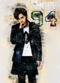 A3 Print - K Pop - J Hope multifärg