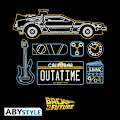 Pikkukuva 2 / 3: BACK TO THE FUTURE - Tshirt "DeLorean" Multicolor M