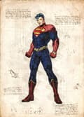 A3 Print - Superman Multicolor