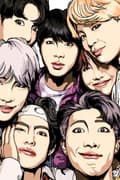 A3 Print - K Pop - Not Today Multicolor