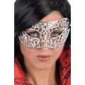 Miniatyrbild 1 av 2: Ansiktsmask - Mask in ornament silver multifärg
