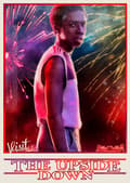 A3 Print - Stranger Things - Lucas Sinclair multifärg