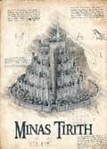 A3 Print - Lord of the rings - Minas Tirith multifärg