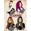 Miniatyrbillede 1 af 2: A3 Print - K Pop - Black Pink 2 Multicolor