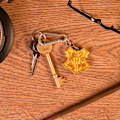 Miniatyrbild 2 av 2: Nyckelring - 3D - Harry Potter (Hogwarts Crest) multifärg