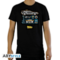 Miniatyrbillede 1 af 3: BACK TO THE FUTURE - Tshirt "DeLorean" Multicolor M