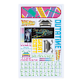 Pikkukuva 3 / 3: Anteckningsbok - Back to the Future (Great Scott) VHS Multicolor