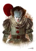 A3 Print - IT - Clown Multicolor