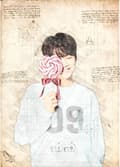 A3 Print - K Pop - Suga Multicolor