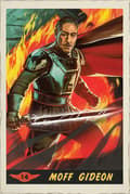 Star Wars - The Mandalorian (Moff Gideon Card) multifärg