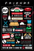 Friends (Infographic) multifärg