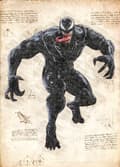 A3 Print - Venom multifärg