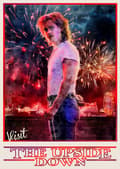 A3 Print - Stranger Things - Billy Hargrove multifärg