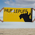 Miniatyrbild 2 av 4: Harry Potter - Hufflepuff - Handduk MultiColor